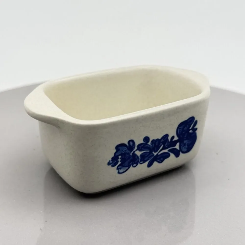 Pfaltzgraff Yorktowne Sugar Packet Sweetener Holder USA Stoneware Vintage